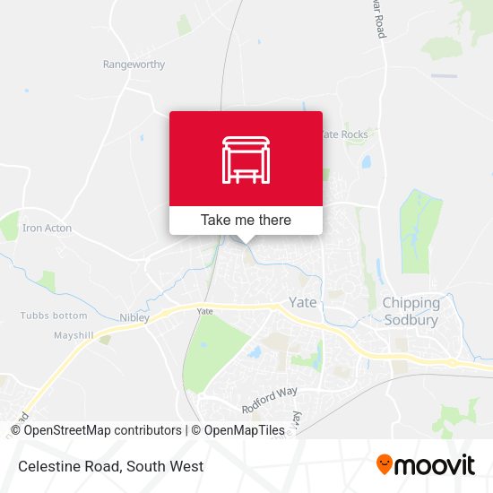 Celestine Road map