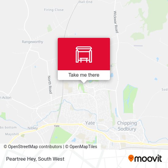 Peartree Hey map
