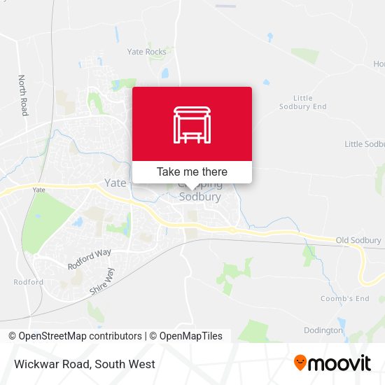 Wickwar Road map