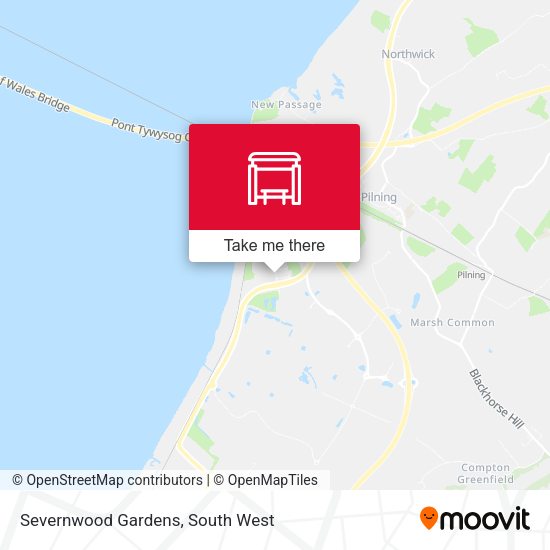 Severnwood Gardens map