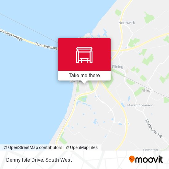 Denny Isle Drive map