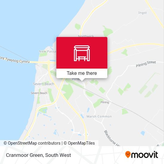 Cranmoor Green map