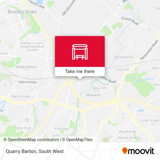 Quarry Barton map