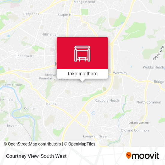 Courtney View map