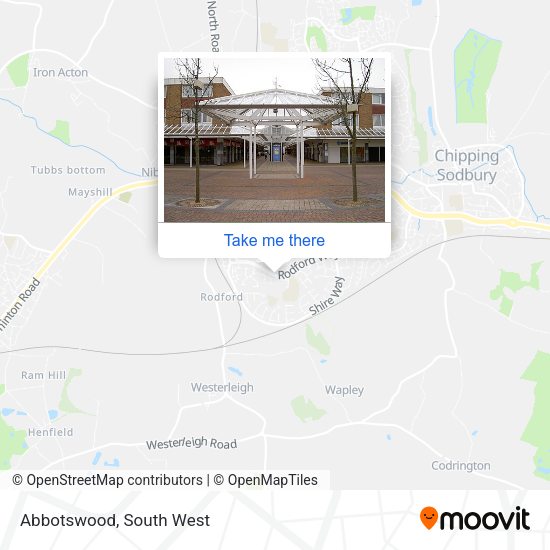 Abbotswood map