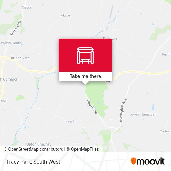 Tracy Park map