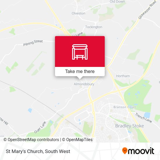 St Mary's Church map