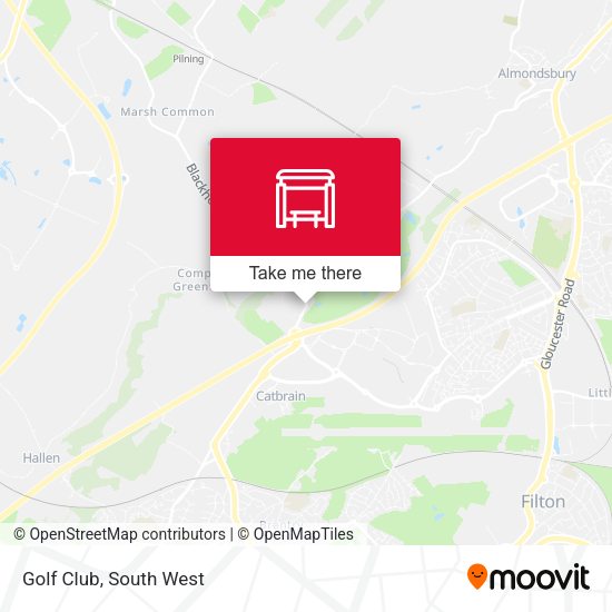 Golf Club map
