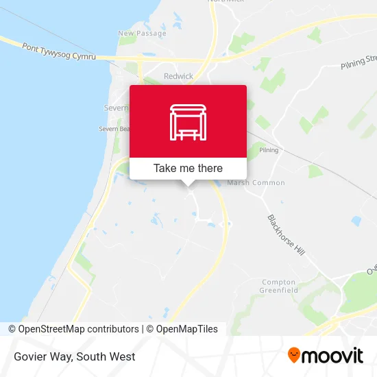 Govier Way map