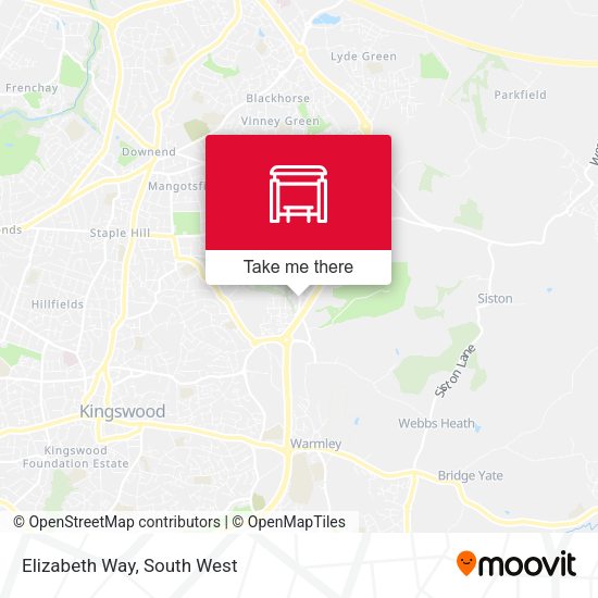 Elizabeth Way map