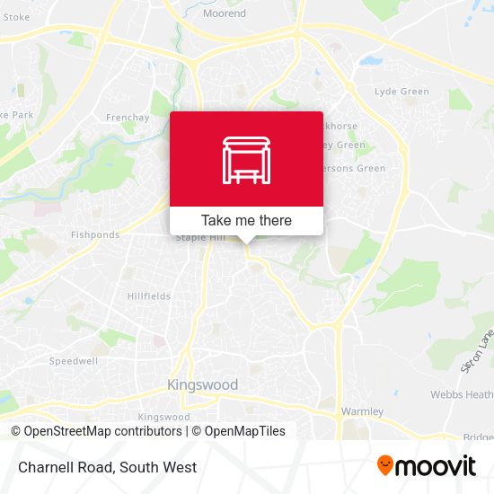Charnell Road map