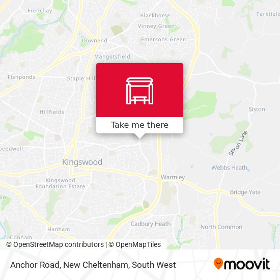 Anchor Road, New Cheltenham map