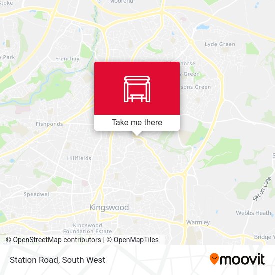 Station Road map