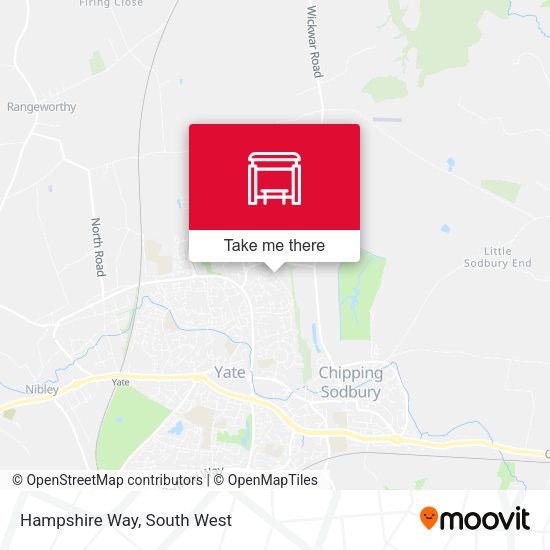 Hampshire Way map