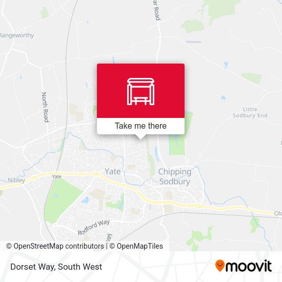Dorset Way map