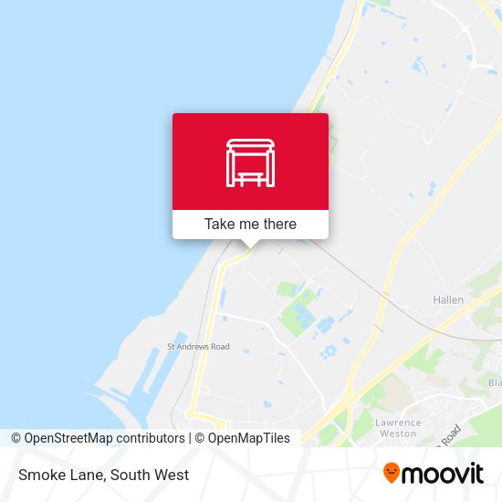 Smoke Lane map