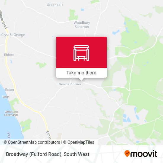 Broadway (Fulford Road) map