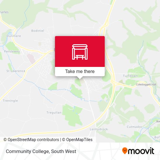 Community College map
