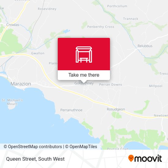 Queen Street map