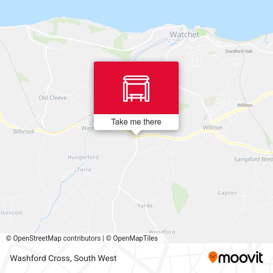 Washford Cross map