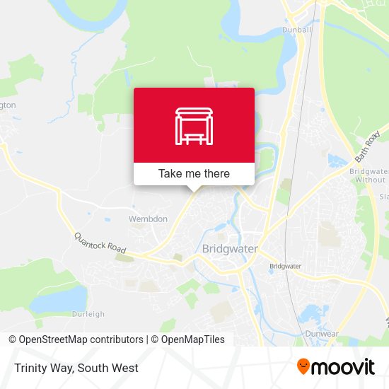 Trinity Way map