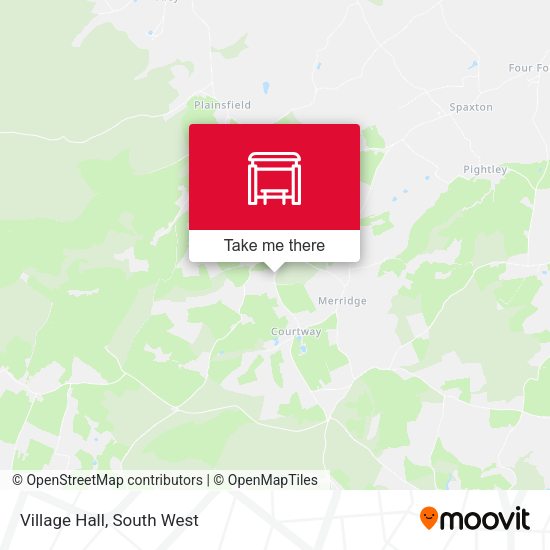 Village Hall map