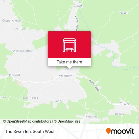 The Swan Inn map