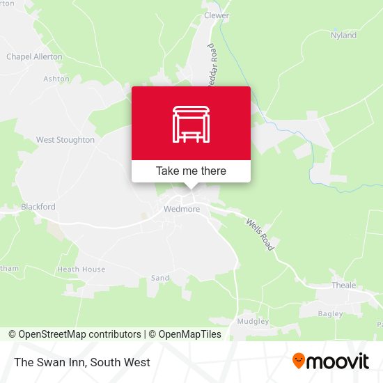 The Swan Inn map
