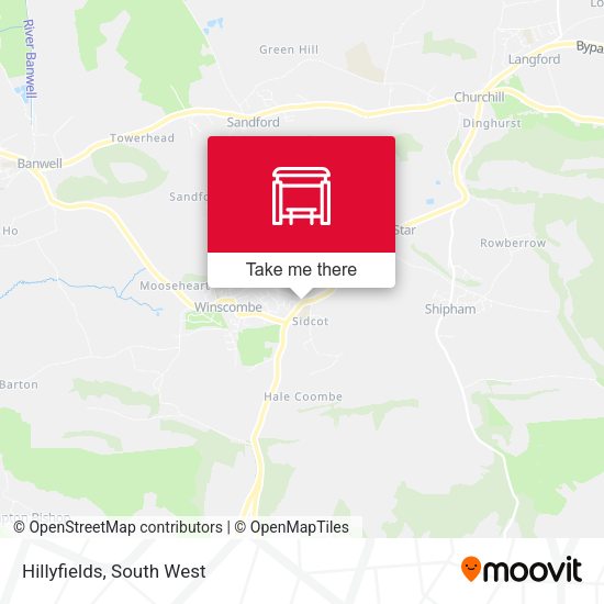 Hillyfields map