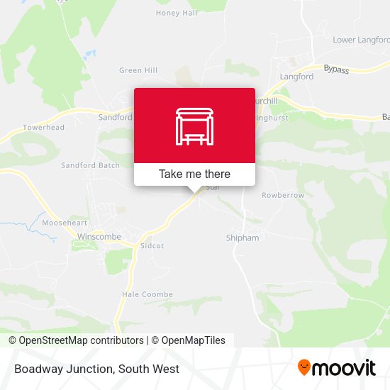 Boadway Junction map