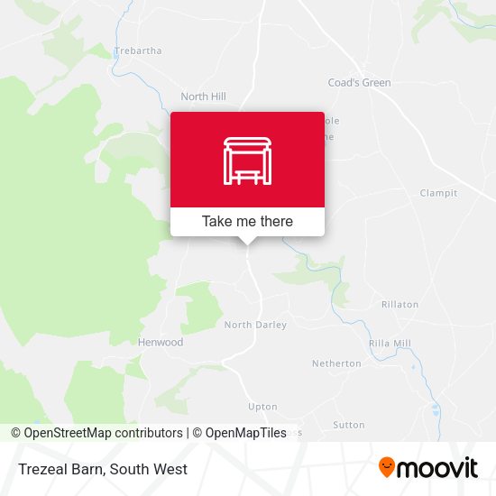Trezeal Barn map