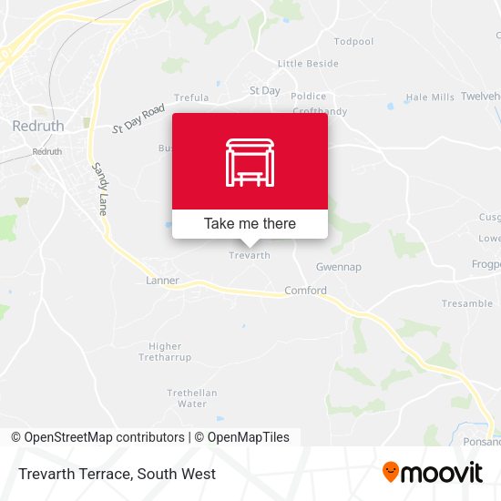 Trevarth Terrace map