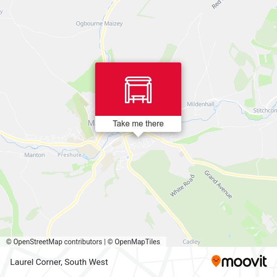 Laurel Corner map