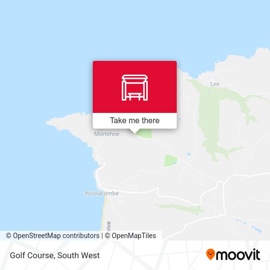 Golf Course map