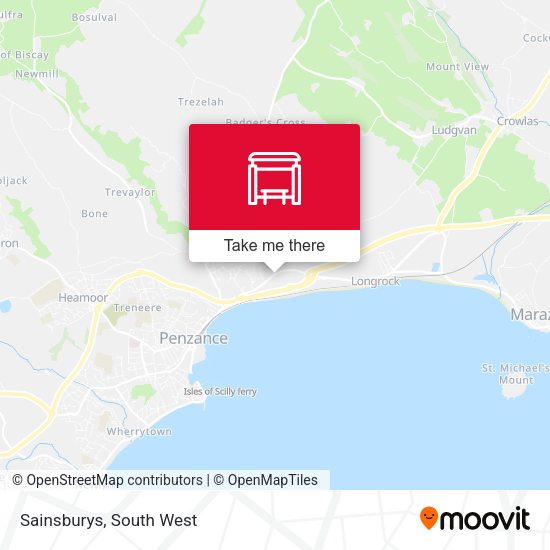 Sainsburys map