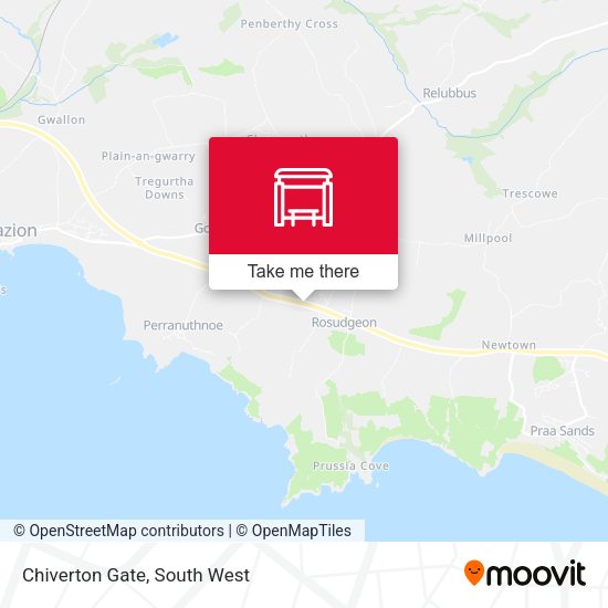 Chiverton Gate map