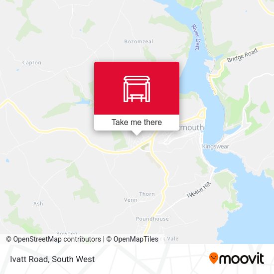 Ivatt Road map