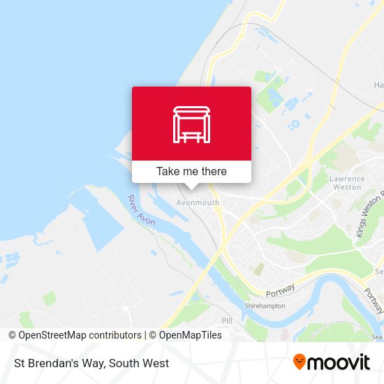 St Brendan's Way map