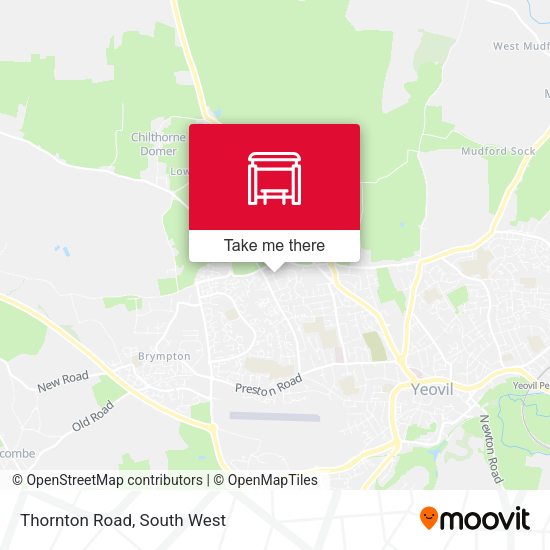 Thornton Road map