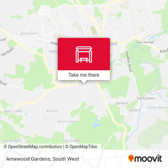 Arnewood Gardens map