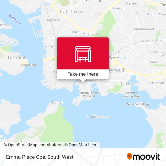 Emma Place Ope map