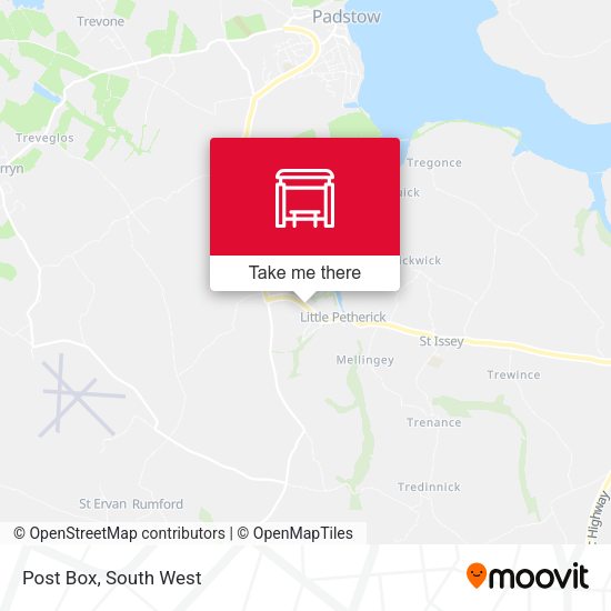Post Box map