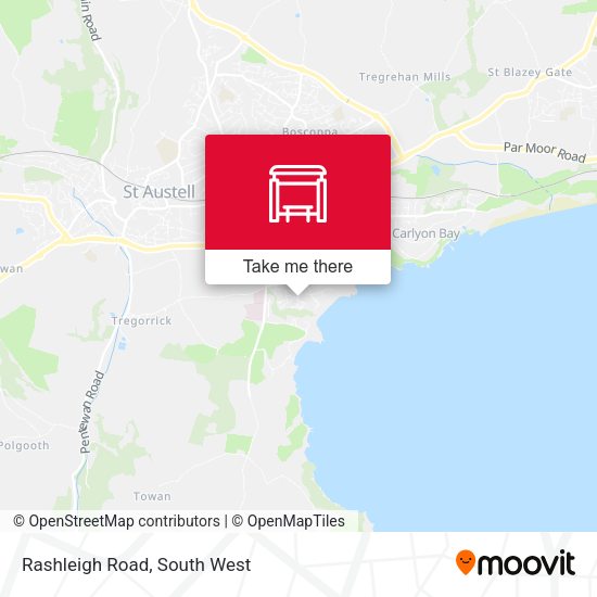 Rashleigh Road map