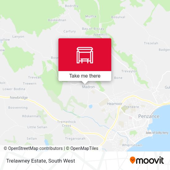 Trelawney Estate map