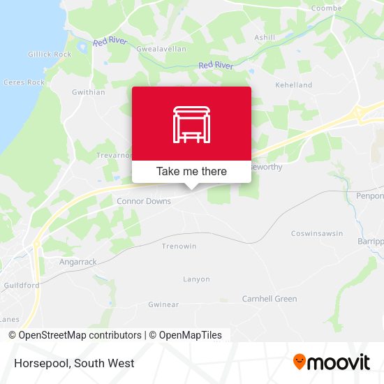 Horsepool map