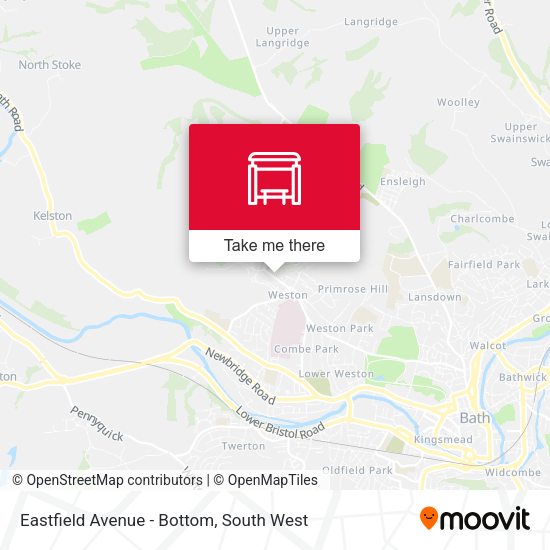 Eastfield Avenue - Bottom map