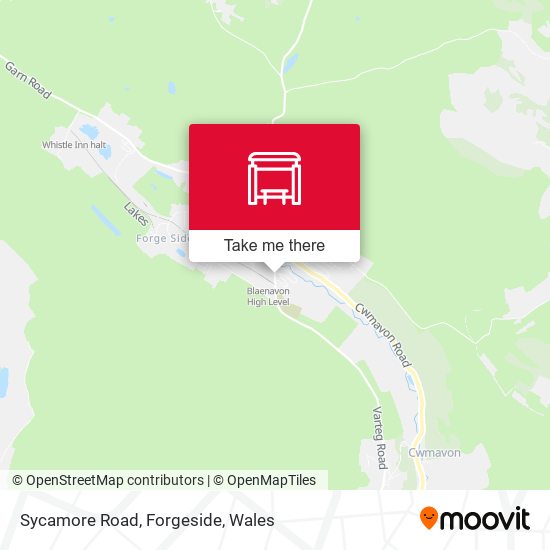 Sycamore Road, Forgeside map