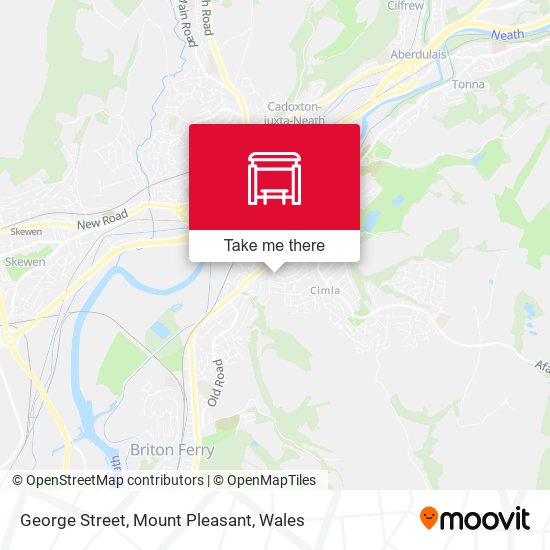 George Street, Mount Pleasant map
