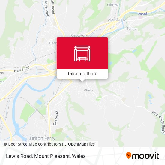 Lewis Road, Mount Pleasant map