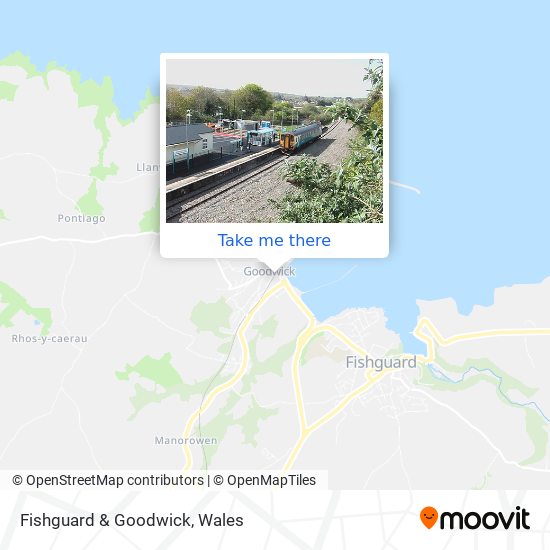 Fishguard & Goodwick map